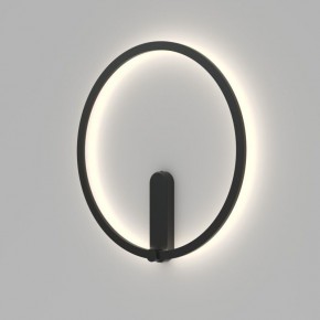 DK5035-BK Бра ROUND со светодиодом, IP20, 24W, 3000/4000/6500K, черный, алюминий в Кудымкаре - kudymkar.ok-mebel.com | фото
