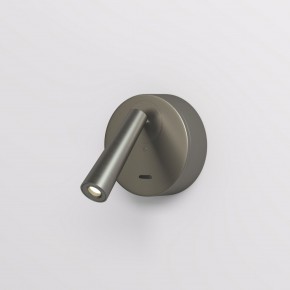 DK5072-DN Бра SHINE WALL со светодиодом, D104*H68, IP20, 3000К, 3W, RA?90, темный никель, алюминий в Кудымкаре - kudymkar.ok-mebel.com | фото