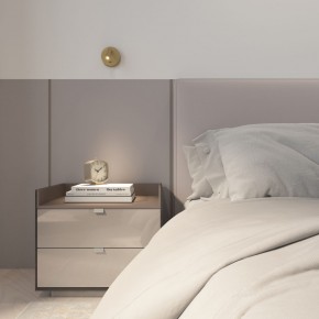 DK5072-SB Бра SHINE WALL со светодиодом, D104*H68, IP20, 3000К, 3W, RA?90, сатинированная латунь, алюминий в Кудымкаре - kudymkar.ok-mebel.com | фото 9