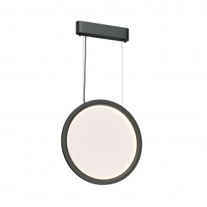 DK6604-BK Подвесной вертикальный светильник Veil со светодиодом H1500 d450 220V 36W 3000-6000K IP20 черный алюминий в Кудымкаре - kudymkar.ok-mebel.com | фото 3