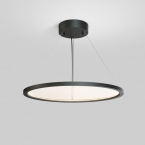DK6616-BK Подвесной горизонтальный светильник Veil со светодиодом H900 d600 220V 48W 3000-6000K IP20 черный алюминий в Кудымкаре - kudymkar.ok-mebel.com | фото