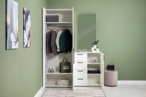 ЭЙР прихожая (модульная) Белый Шагрень в Кудымкаре - kudymkar.ok-mebel.com | фото 25