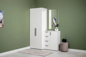 ЭЙР прихожая (модульная) Белый Шагрень в Кудымкаре - kudymkar.ok-mebel.com | фото 3