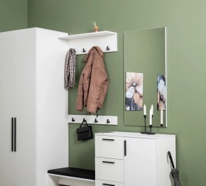 ЭЙР прихожая (модульная) Белый Шагрень в Кудымкаре - kudymkar.ok-mebel.com | фото 33