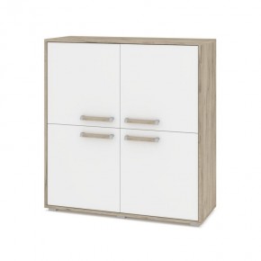 ФЛОРИДА Ф43 Комод (дуб серый/белый) в Кудымкаре - kudymkar.ok-mebel.com | фото