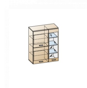 Гостиная Камелия Композиция 6 (Снежный ясень) в Кудымкаре - kudymkar.ok-mebel.com | фото 2