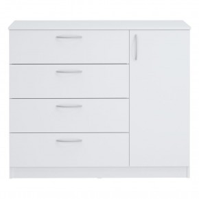 Комод 1200 Париж (Белый тиснение) в Кудымкаре - kudymkar.ok-mebel.com | фото 2