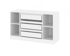 Комод 1200 Парус (Белый/Графит) в Кудымкаре - kudymkar.ok-mebel.com | фото 2