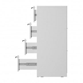 Комод Айрон КМ-02 (белый) в Кудымкаре - kudymkar.ok-mebel.com | фото 7