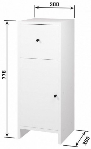 Комод Квадро в Кудымкаре - kudymkar.ok-mebel.com | фото 3