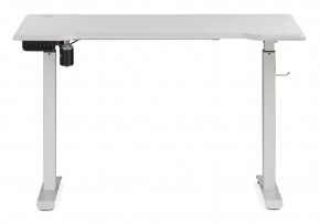 Компьютерный стол Маркос с механизмом подъема 120х75х75 белый / шагрень белая в Кудымкаре - kudymkar.ok-mebel.com | фото 2