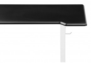 Компьютерный стол Маркос с механизмом подъема 140х80х75 черная шагрень / белый в Кудымкаре - kudymkar.ok-mebel.com | фото 8