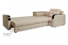 Комплект мягкой мебели Остин Garcia Ivory (Рогожка) Угловой + 1 кресло в Кудымкаре - kudymkar.ok-mebel.com | фото 3