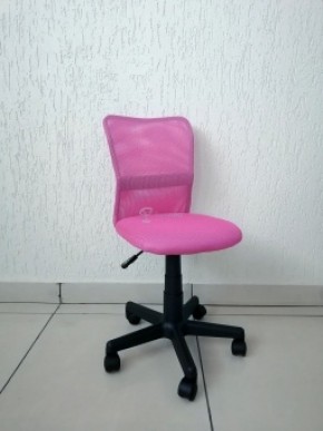 Кресло Barneo K-401 детское (розовая ткань/сетка) в Кудымкаре - kudymkar.ok-mebel.com | фото 1