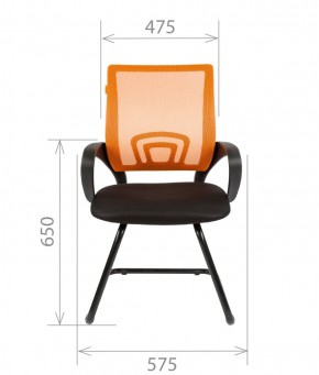 Кресло для оператора CHAIRMAN 696 V (ткань TW-11/сетка TW-66) в Кудымкаре - kudymkar.ok-mebel.com | фото 5
