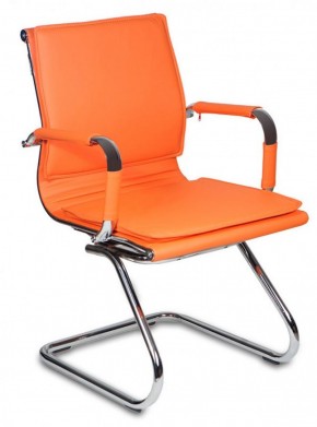 Кресло для посетителя Бюрократ CH-993-Low-V/orange оранжевый в Кудымкаре - kudymkar.ok-mebel.com | фото