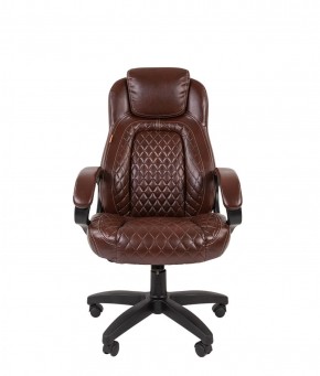 Кресло для руководителя  CHAIRMAN 432 (Экокожа коричневая) в Кудымкаре - kudymkar.ok-mebel.com | фото 2