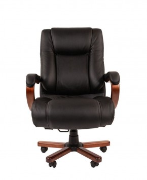Кресло для руководителя CHAIRMAN  503 (Кожа) Черное в Кудымкаре - kudymkar.ok-mebel.com | фото