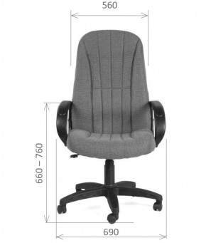 Кресло для руководителя  CHAIRMAN 685 СТ (ткань стандарт 10-356 черная) в Кудымкаре - kudymkar.ok-mebel.com | фото 5