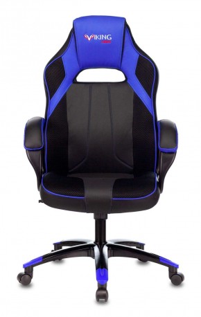 Кресло игровое Бюрократ VIKING 2 AERO BLUE черный/синий в Кудымкаре - kudymkar.ok-mebel.com | фото 2
