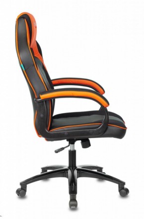 Кресло игровое Бюрократ VIKING 2 AERO ORANGE черный/оранжевый в Кудымкаре - kudymkar.ok-mebel.com | фото 3