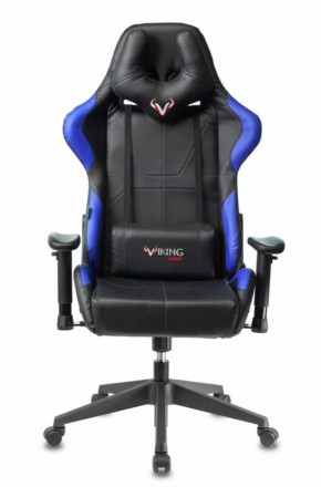 Кресло игровое Бюрократ VIKING 5 AERO BLUE черный/синий в Кудымкаре - kudymkar.ok-mebel.com | фото 3