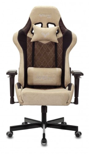 Кресло игровое Бюрократ VIKING 7 KNIGHT BR FABRIC коричневый/бежевый в Кудымкаре - kudymkar.ok-mebel.com | фото 3