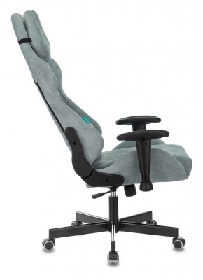 Кресло игровое Бюрократ VIKING KNIGHT LT28 FABRIC серо-голубой в Кудымкаре - kudymkar.ok-mebel.com | фото 2