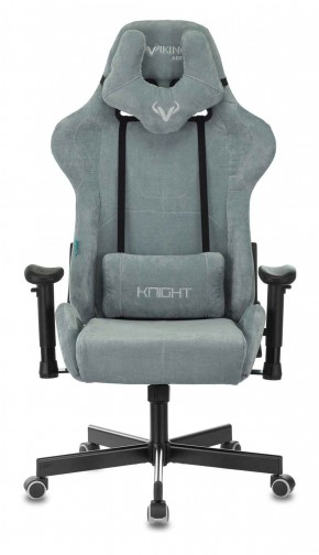 Кресло игровое Бюрократ VIKING KNIGHT LT28 FABRIC серо-голубой в Кудымкаре - kudymkar.ok-mebel.com | фото 3