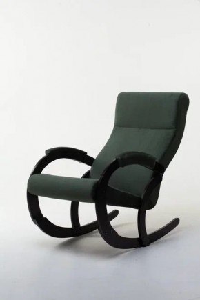 Кресло-качалка КОРСИКА 34-Т-AG (зеленый) в Кудымкаре - kudymkar.ok-mebel.com | фото 1