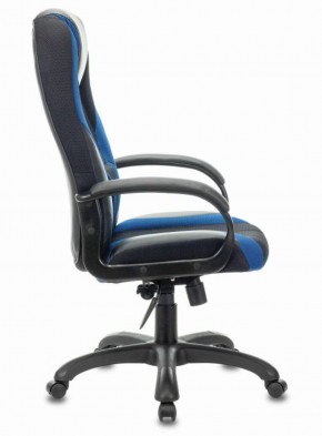 Кресло компьютерное BRABIX PREMIUM "Rapid GM-102" (экокожа/ткань, черное/синее) 532106 в Кудымкаре - kudymkar.ok-mebel.com | фото 3