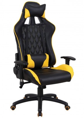 Кресло компьютерное BRABIX "GT Master GM-110" (черное/желтое) 531927 в Кудымкаре - kudymkar.ok-mebel.com | фото