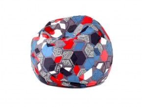 Кресло-мешок Мяч M (Geometry Slate) в Кудымкаре - kudymkar.ok-mebel.com | фото