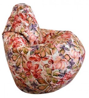 Кресло-мешок Цветы L в Кудымкаре - kudymkar.ok-mebel.com | фото 1