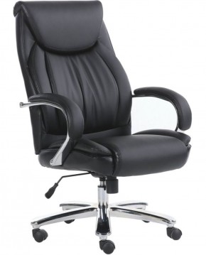Кресло офисное BRABIX PREMIUM "Advance EX-575" (хром, экокожа, черное) 531825 в Кудымкаре - kudymkar.ok-mebel.com | фото