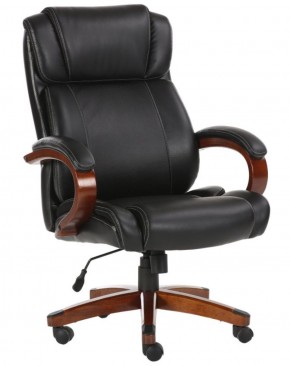 Кресло офисное BRABIX PREMIUM "Magnum EX-701" (дерево, рециклированная кожа, черное) 531827 в Кудымкаре - kudymkar.ok-mebel.com | фото