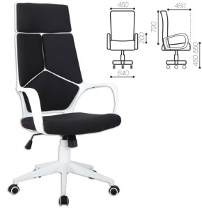 Кресло офисное BRABIX PREMIUM "Prime EX-515" (пластик белый, ткань, черное) 531812 в Кудымкаре - kudymkar.ok-mebel.com | фото 2