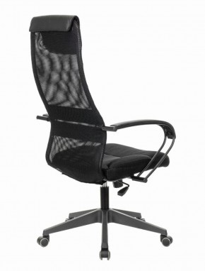 Кресло офисное BRABIX PREMIUM "Stalker EX-608 PL" (ткань-сетка/кожзам, черное) 532090 в Кудымкаре - kudymkar.ok-mebel.com | фото 4
