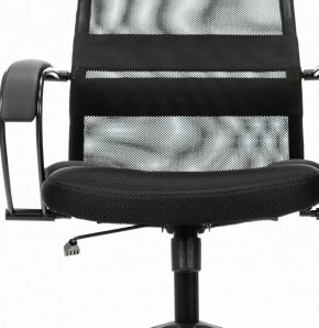 Кресло офисное BRABIX PREMIUM "Stalker EX-608 PL" (ткань-сетка/кожзам, черное) 532090 в Кудымкаре - kudymkar.ok-mebel.com | фото 5