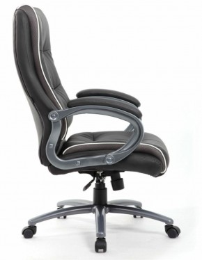 Кресло офисное BRABIX PREMIUM "Strong HD-009" (экокожа черная, ткань серая) 531945 в Кудымкаре - kudymkar.ok-mebel.com | фото 3