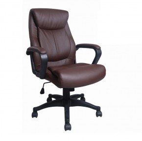 Кресло офисное BRABIX "Enter EX-511" (экокожа/коричневая) 531163 в Кудымкаре - kudymkar.ok-mebel.com | фото 1