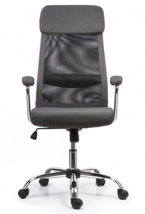 Кресло офисное BRABIX "Flight EX-540" (хром, ткань, сетка, серое) 531848 в Кудымкаре - kudymkar.ok-mebel.com | фото 5