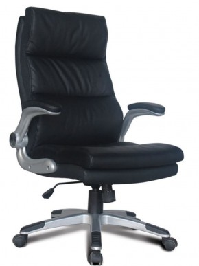 Кресло офисное BRABIX "Fregat EX-510" (рециклированная кожа, черное) 530863 в Кудымкаре - kudymkar.ok-mebel.com | фото
