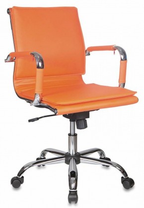 Кресло руководителя Бюрократ CH-993-LOW/ORANGE оранжевый в Кудымкаре - kudymkar.ok-mebel.com | фото 1