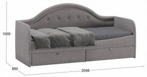 Кровать Адель Тип 1 в Кудымкаре - kudymkar.ok-mebel.com | фото 3