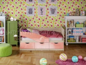 Кровать Бабочки (Розовый металлик) 1600 в Кудымкаре - kudymkar.ok-mebel.com | фото
