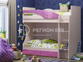 Кровать Бемби МДФ (фасад 3D) в Кудымкаре - kudymkar.ok-mebel.com | фото 9