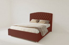 Кровать Берлин без основания 2000 (велюр бордо) в Кудымкаре - kudymkar.ok-mebel.com | фото