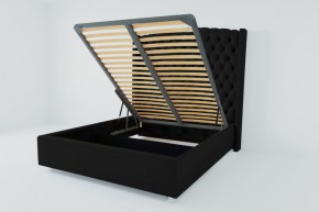 Кровать Берлин ЛЮКС с ПМ 1400 (экокожа кольт ч) в Кудымкаре - kudymkar.ok-mebel.com | фото 2