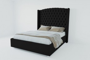 Кровать Берлин ЛЮКС с ПМ 2000 (экокожа кольт ч) в Кудымкаре - kudymkar.ok-mebel.com | фото 2